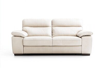 sofa de piel